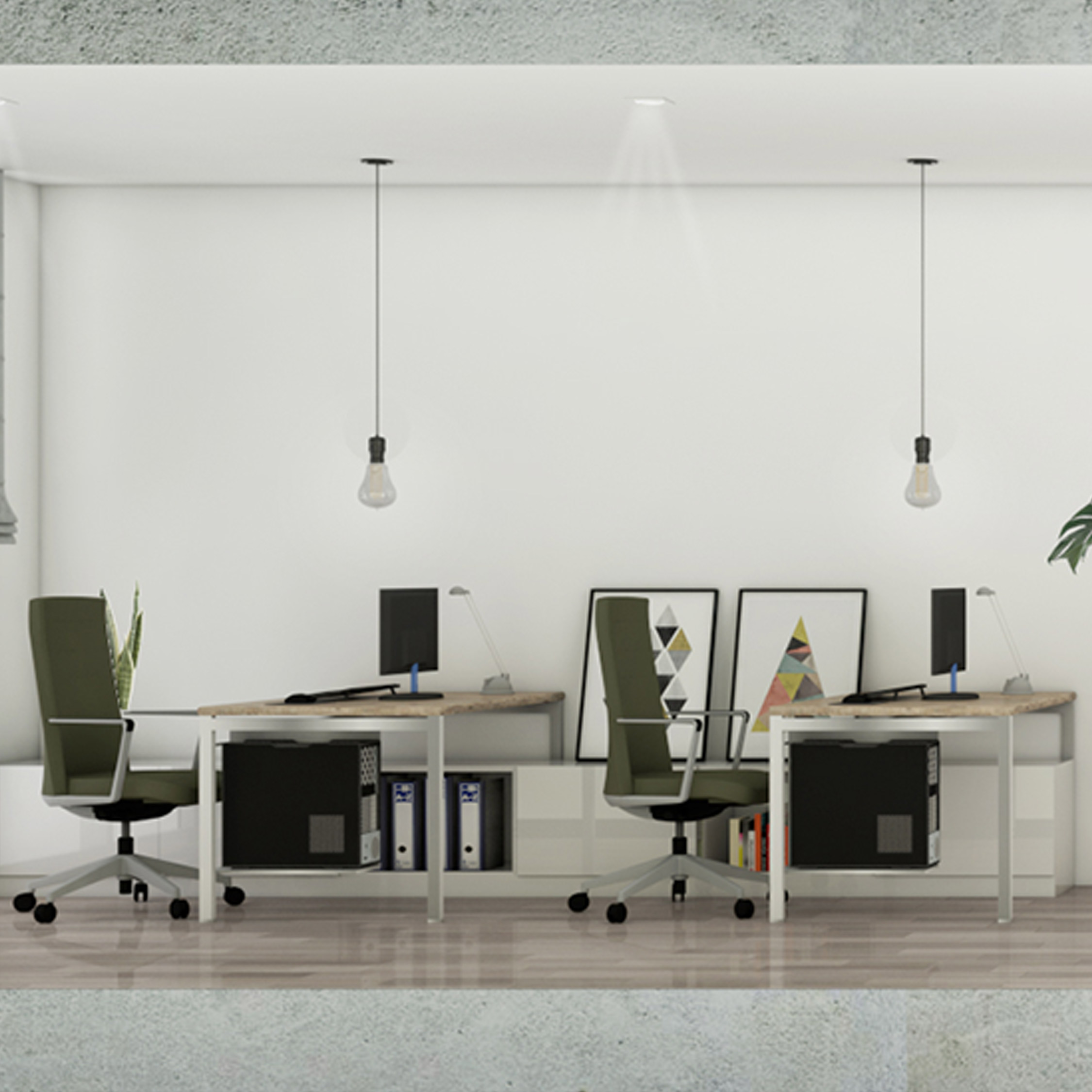 40' Portable Office - Open Floor plan
